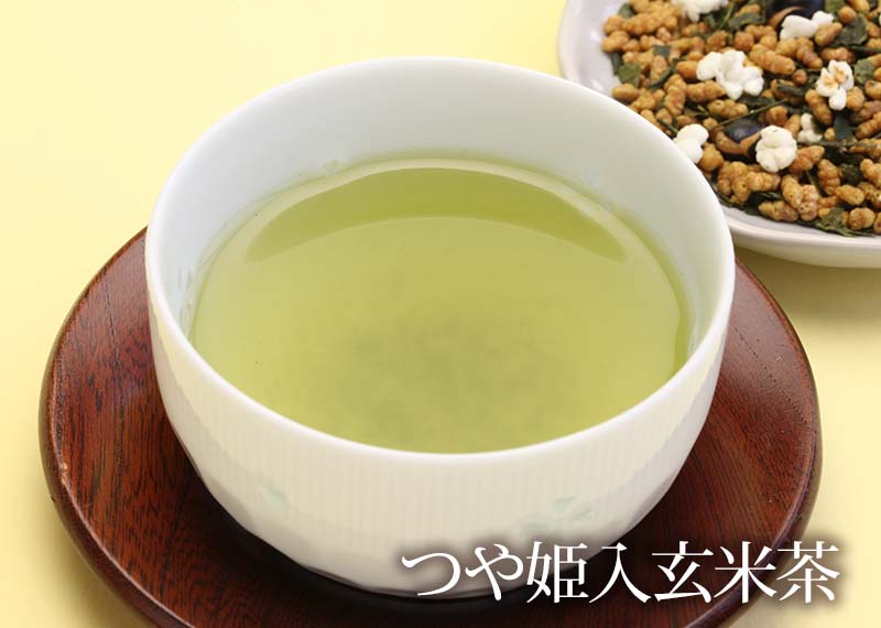 つや姫入玄米茶 ( ティーバッグ 抹茶入り ) お茶 清川屋