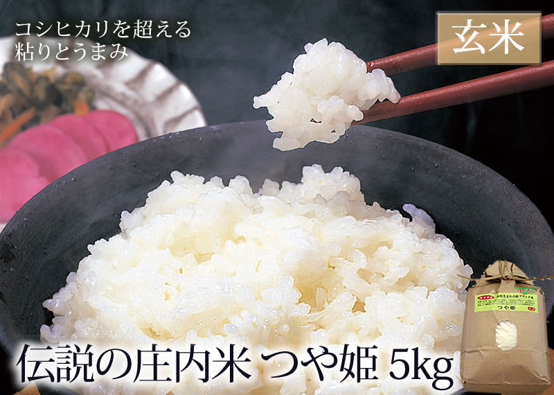 高知インター店】 山形県庄内産 つや姫中粒米 玄米25kg